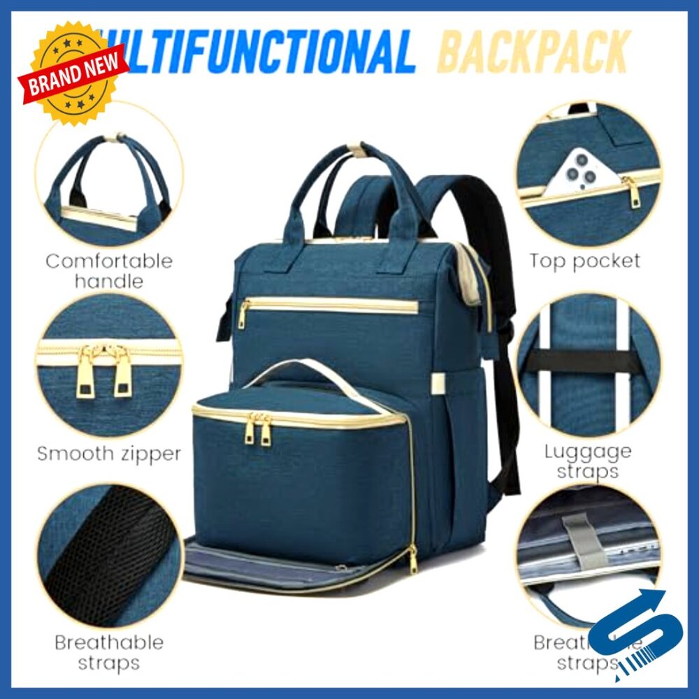 Multifunctional Laptop Backpack With Insulated Lu… - image 5